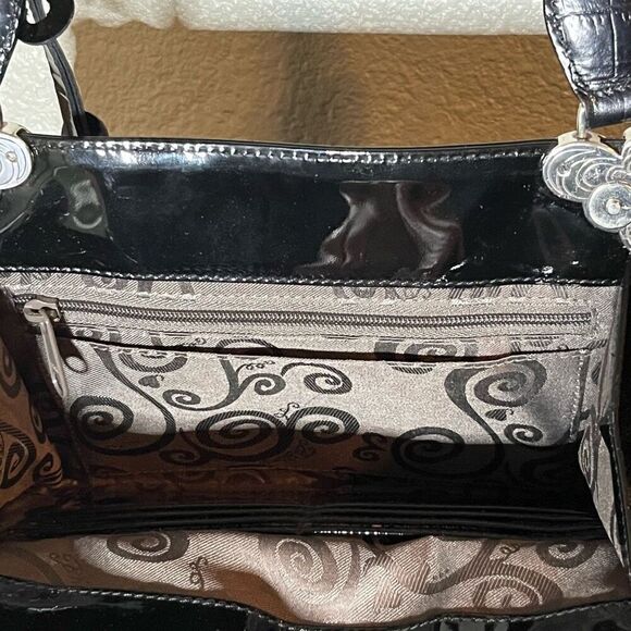 Patent Leather Brighton Handbag - Picture 13 of 13